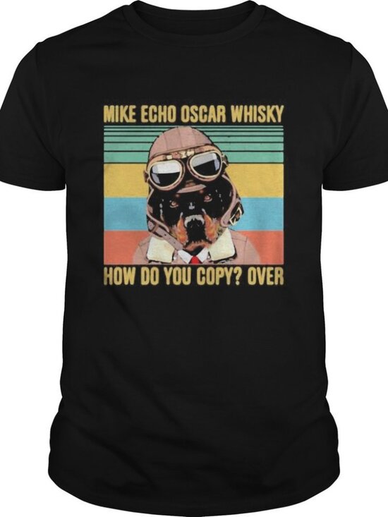 George P Other - Boxer Mike Echo Oscar Whisky Funny Boxing Graphic T-Shirt